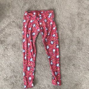 Lularoe alice in wonderland TC leggings